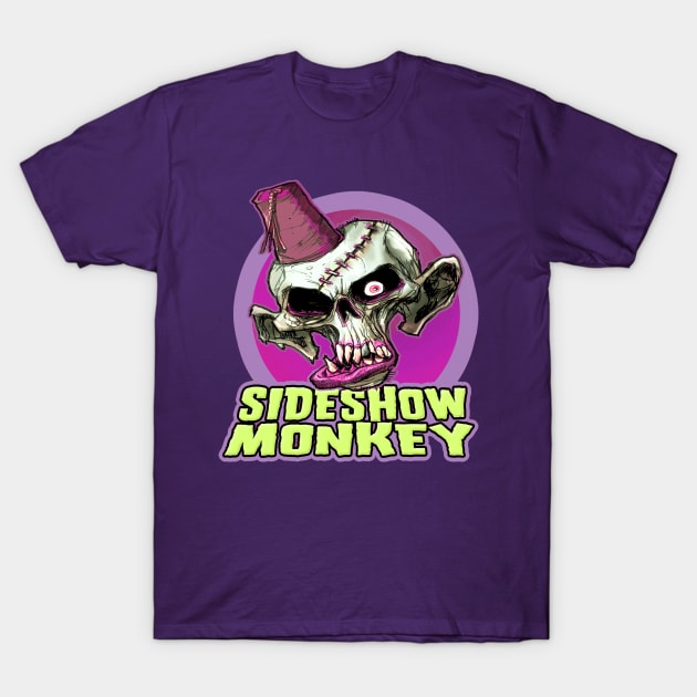 SIDESHOW MONKEY T-Shirt by sideshowmonkey